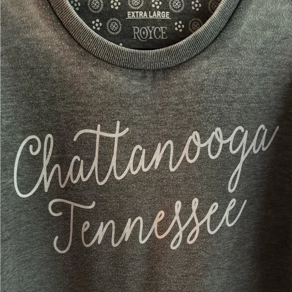 Royce Charcoal Women's Chattanooga, Tennessee Sweatshirt - Picture 3 of 5